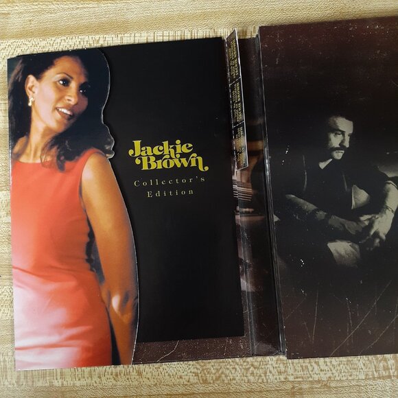 Jackie Brown 1997 Collector's Edition DVD Poster  Tarantino Pam Grier Rum Punch - Picture 6 of 9